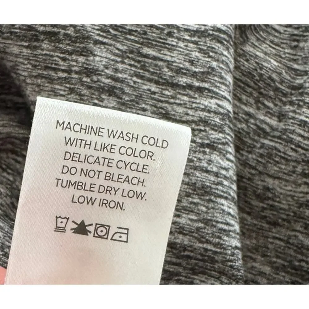 Member's Mark Favorite Soft Pullover Small Hooded Sweatshirt Heather Gray